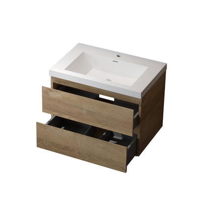 Bathlyn Newport 30" Oak Bathroom Vanity