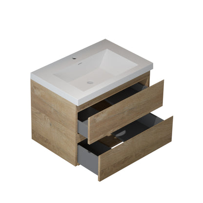 Bathlyn Newport 30" Oak Bathroom Vanity
