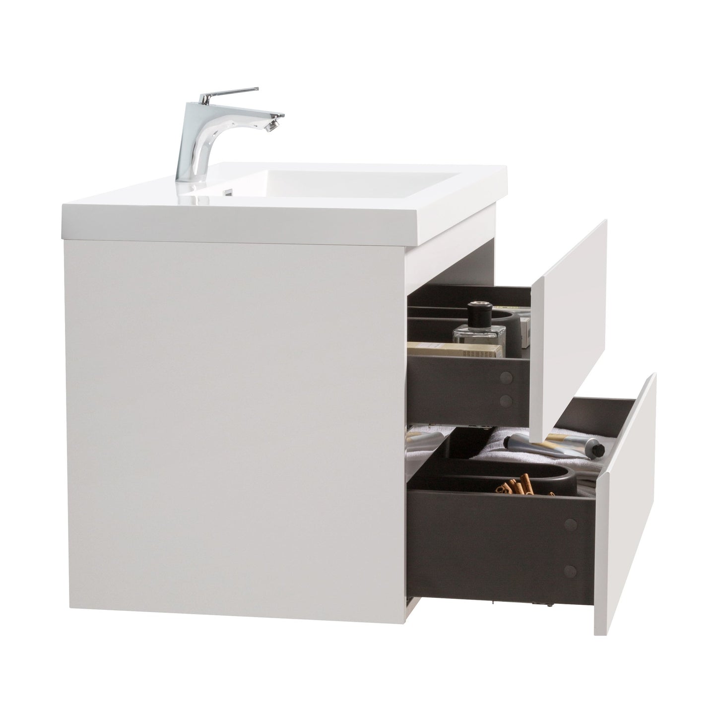 Bathlyn Newport 36" White Bathroom Vanity
