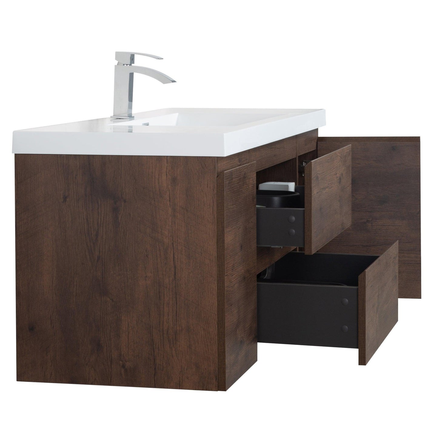 Bathlyn Newport 47" Rose Wood Bathroom Vanity