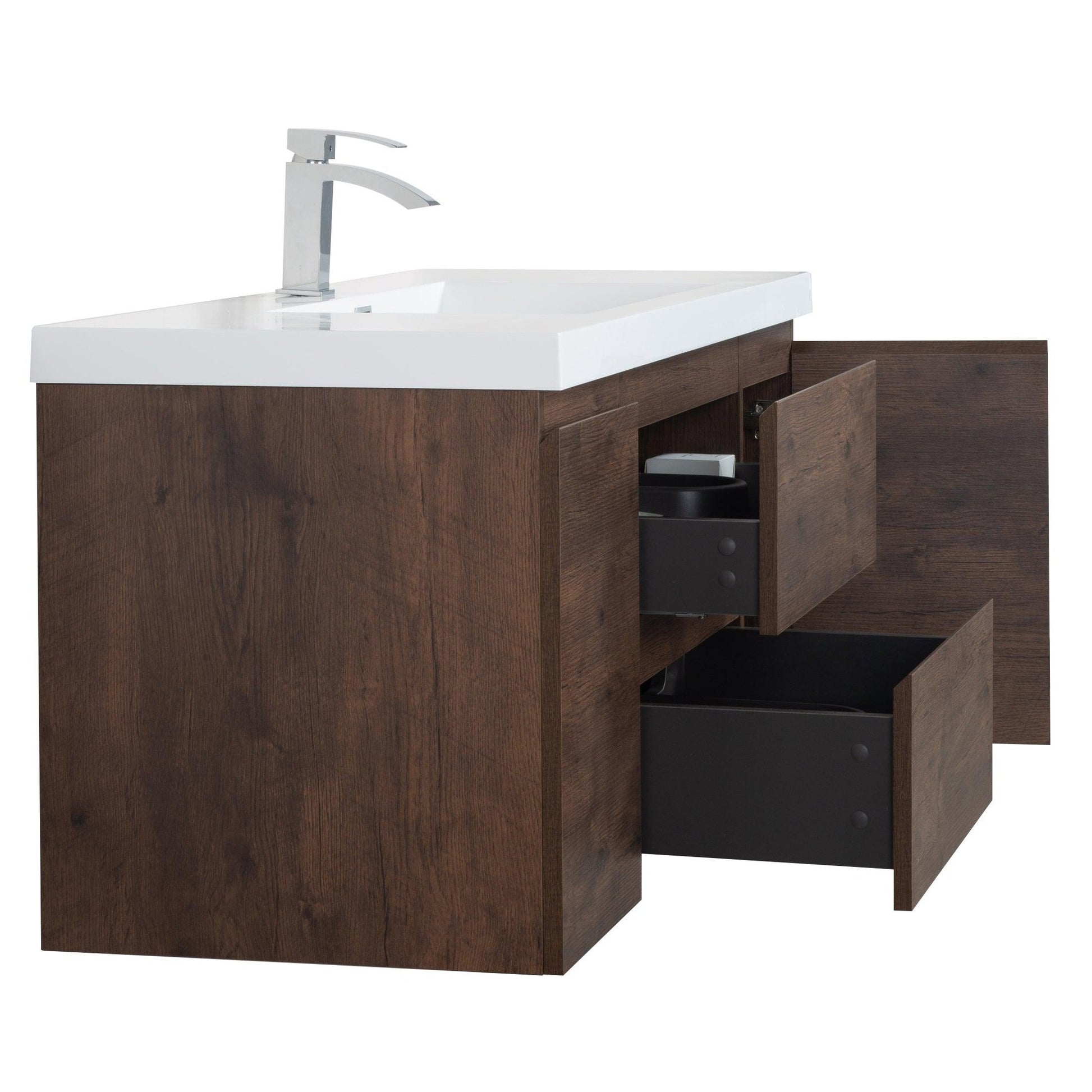Bathlyn Newport 47" Rose Wood Bathroom Vanity
