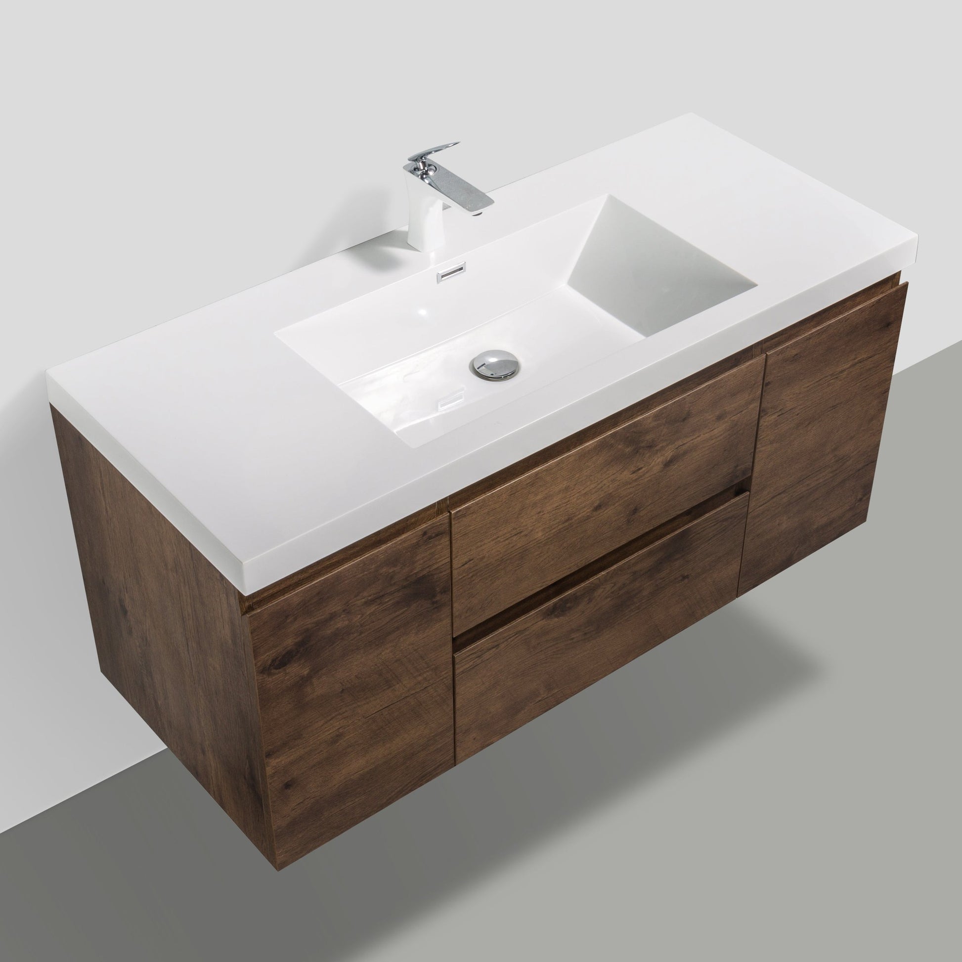 Bathlyn Newport 47" Rose Wood Bathroom Vanity