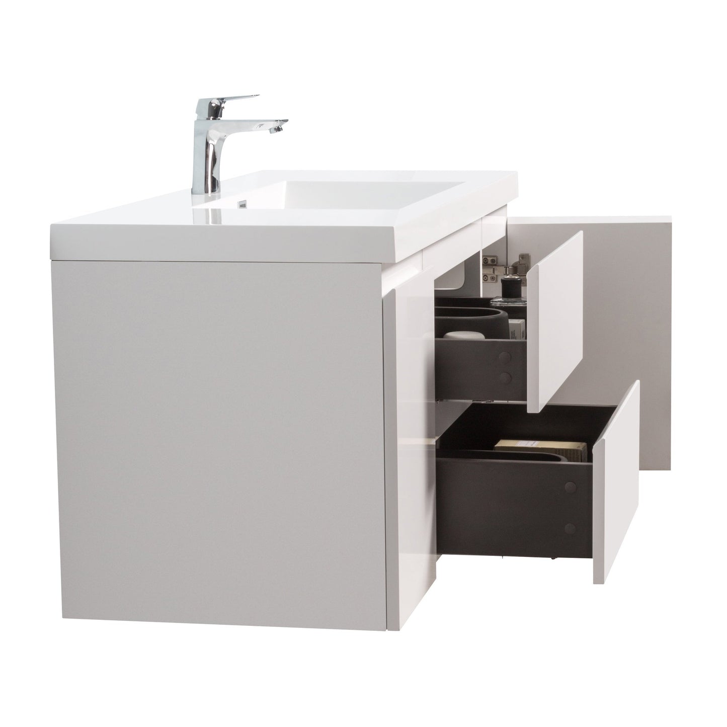 Bathlyn Newport 47" White Bathroom Vanity