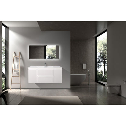 Bathlyn Newport 47" White Bathroom Vanity