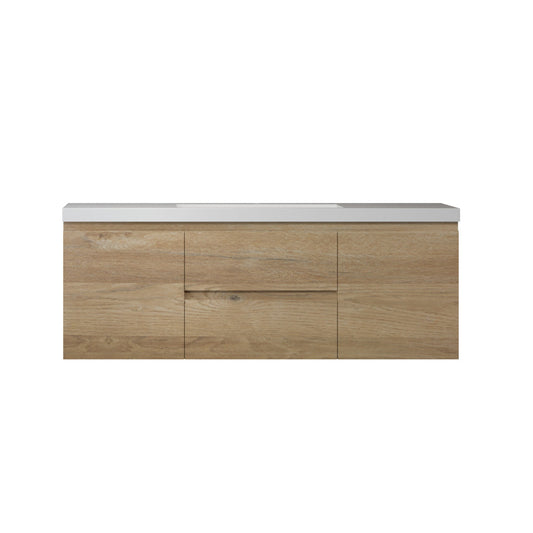 Bathlyn Newport 60" Oak Bathroom Vanity