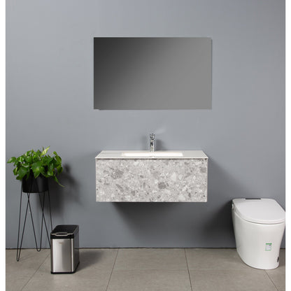 Bathlyn Terazzo Grey 36" Bathroom Vanity
