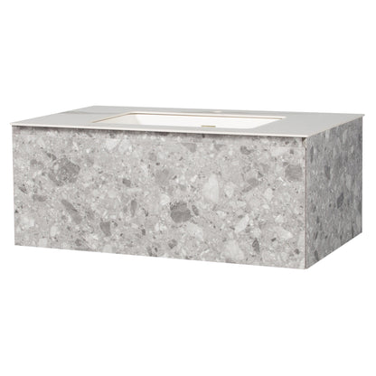 Bathlyn Terazzo Grey 36" Bathroom Vanity
