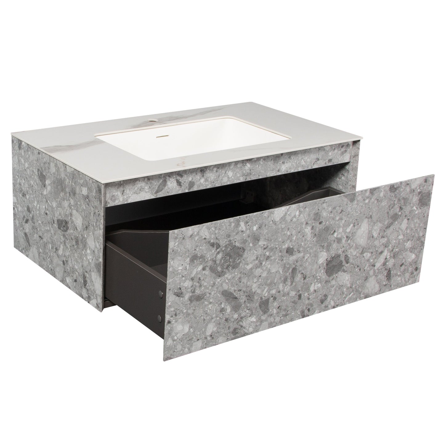 Bathlyn Terazzo Grey 36" Bathroom Vanity