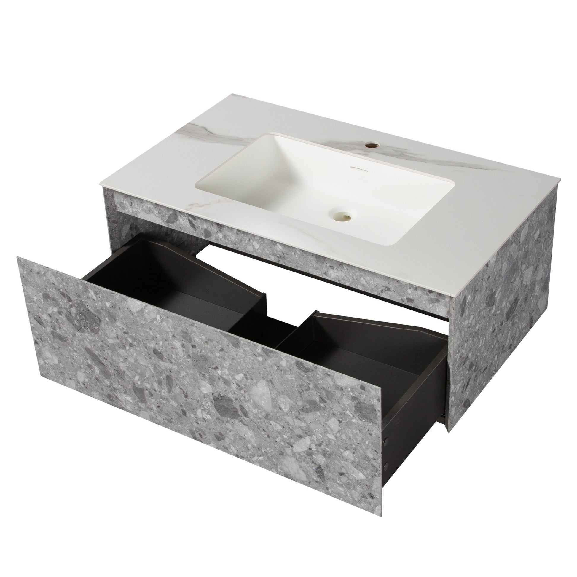 Bathlyn Terazzo Grey 36" Bathroom Vanity