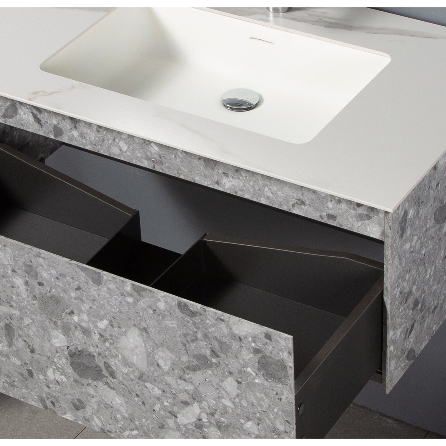 Bathlyn Terazzo Grey 36" Bathroom Vanity