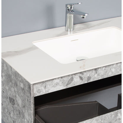 Bathlyn Terazzo Grey 36" Bathroom Vanity
