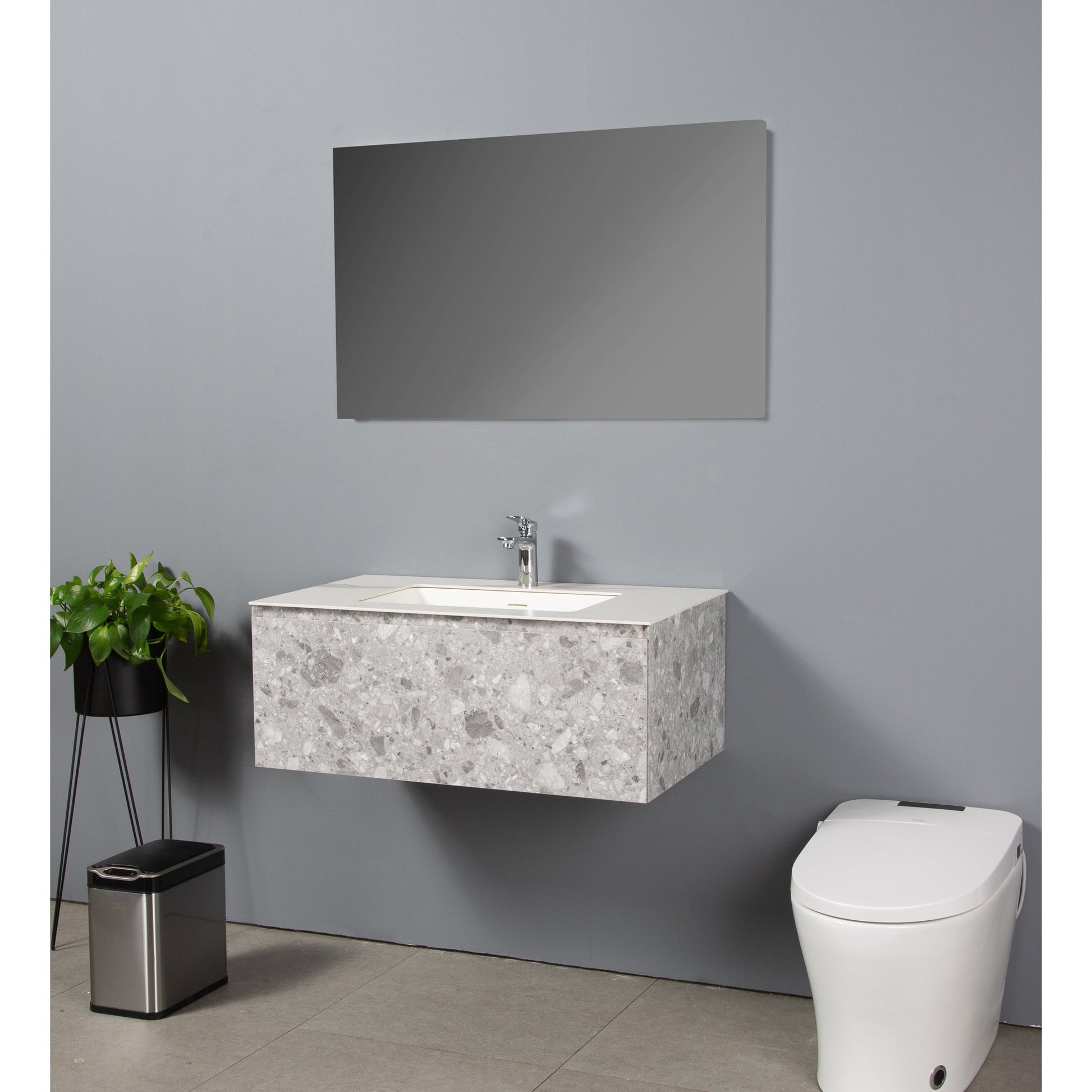 Bathlyn Terazzo Grey 36" Bathroom Vanity