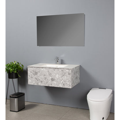Bathlyn Terazzo Grey 36" Bathroom Vanity