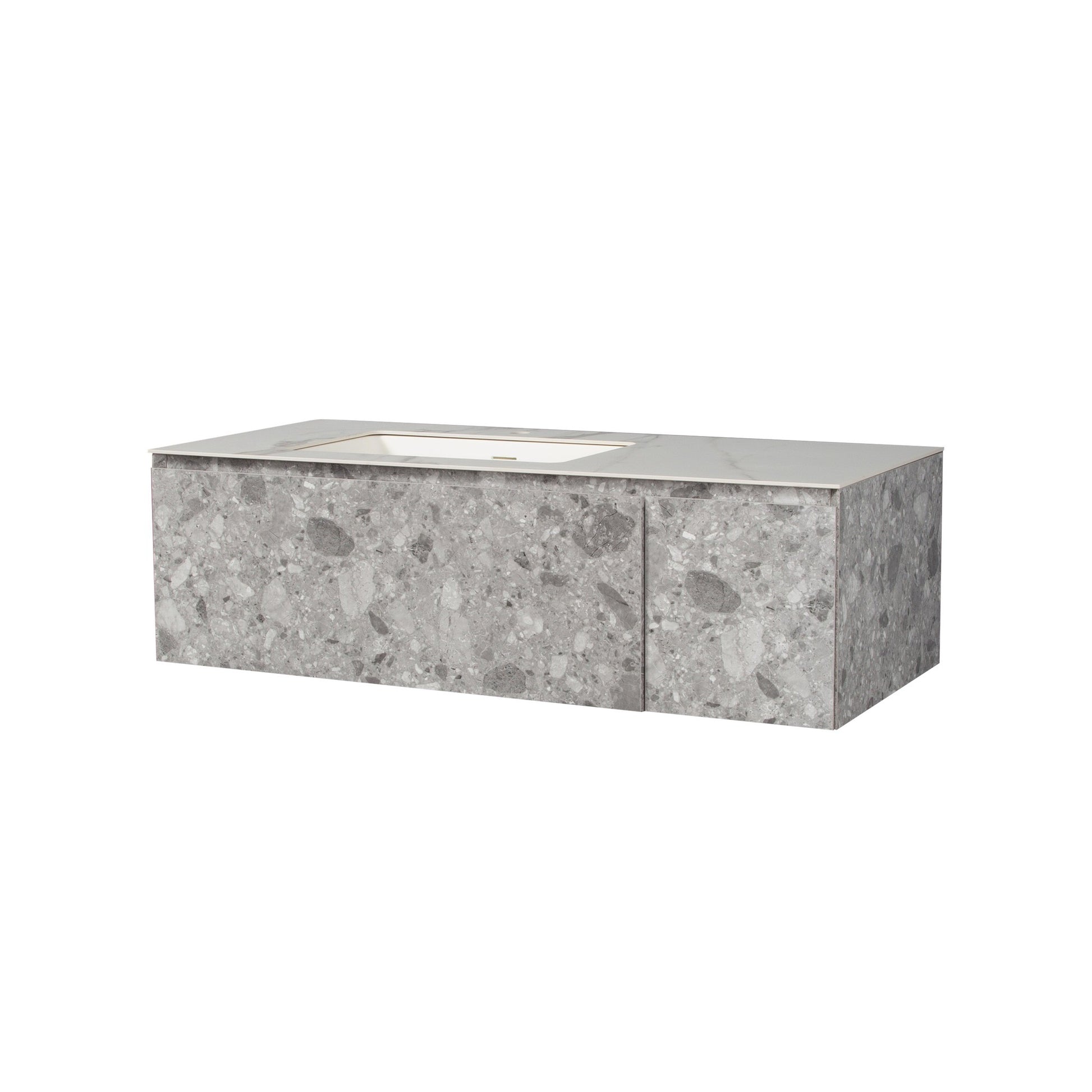 Bathlyn Terazzo Grey 48" Bathroom Vanity