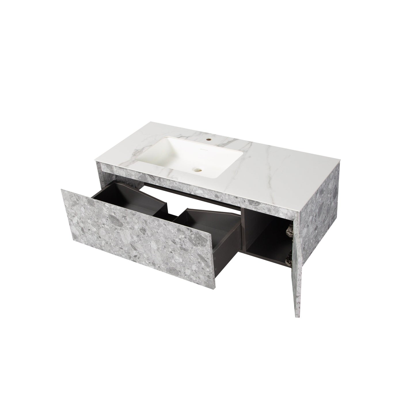 Bathlyn Terazzo Grey 48" Bathroom Vanity