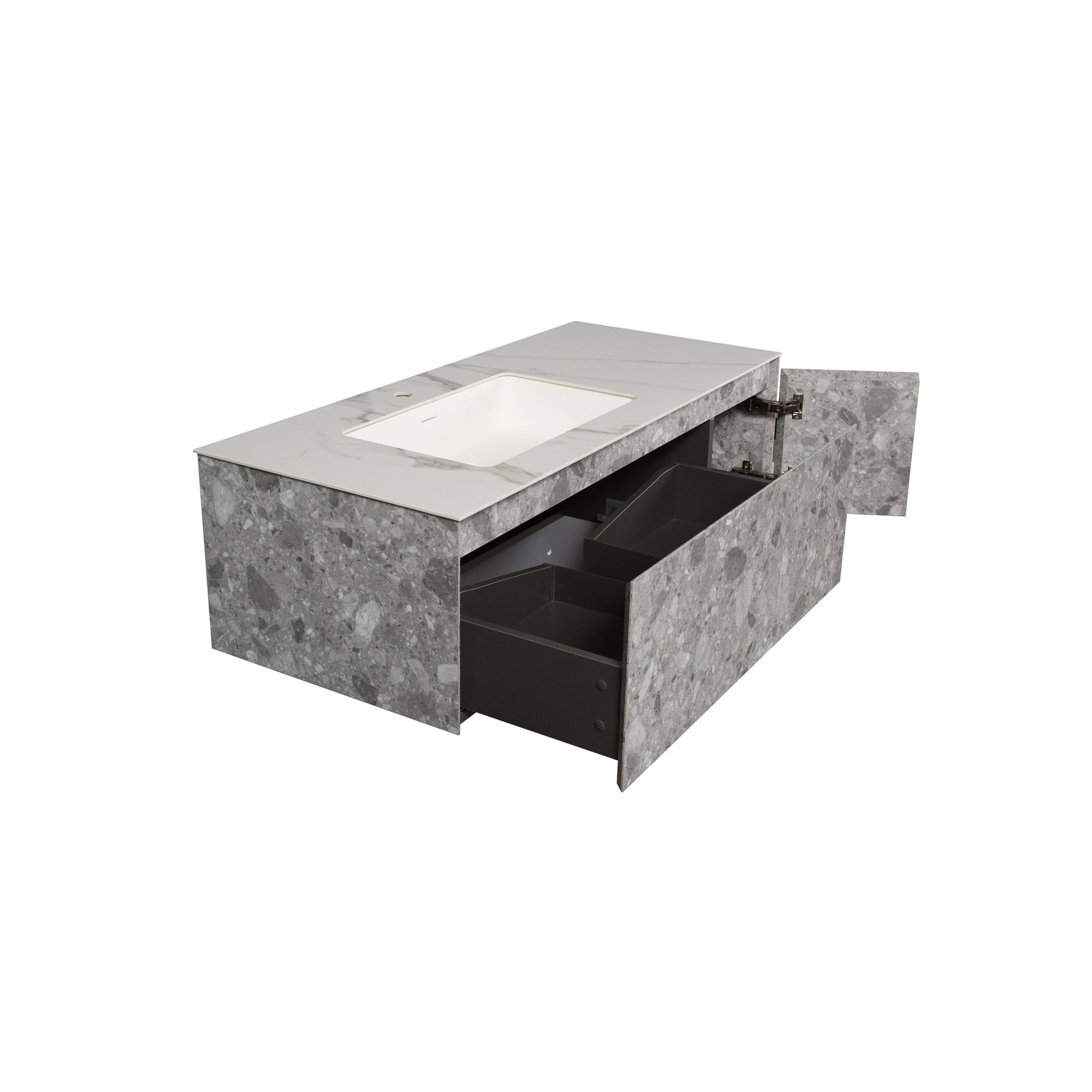 Bathlyn Terazzo Grey 48" Bathroom Vanity