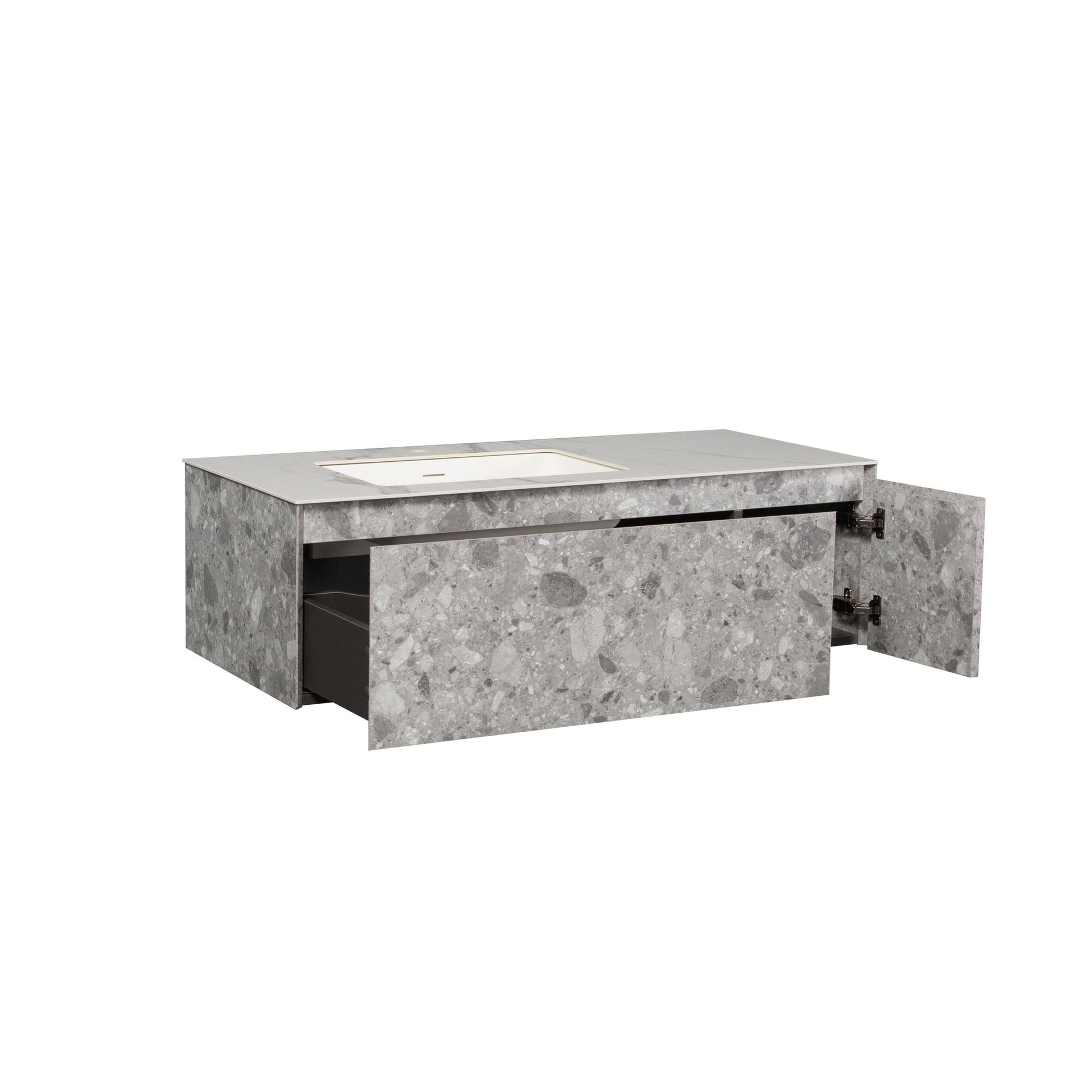 Bathlyn Terazzo Grey 48" Bathroom Vanity