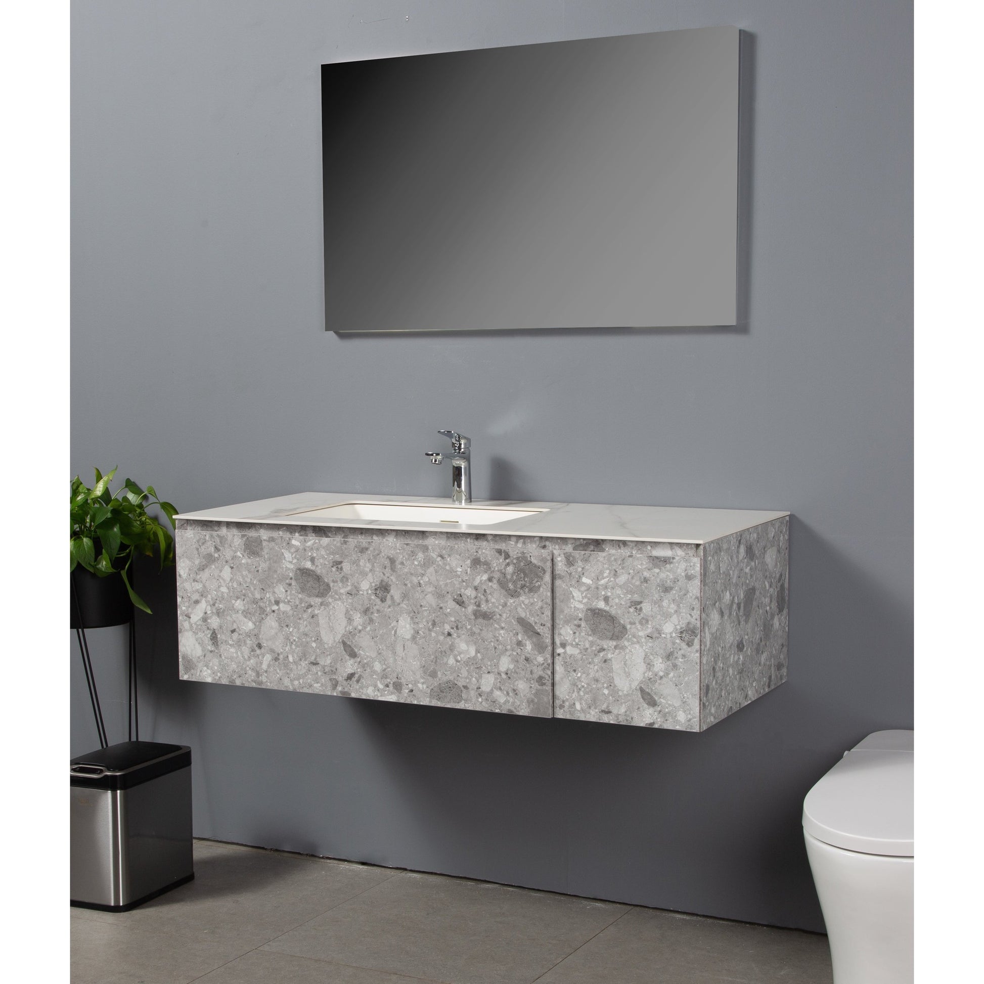 Bathlyn Terazzo Grey 48" Bathroom Vanity