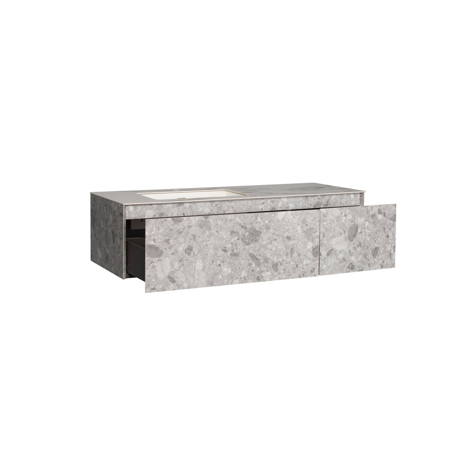 Bathlyn Terazzo Grey 53" Bathroom Vanity