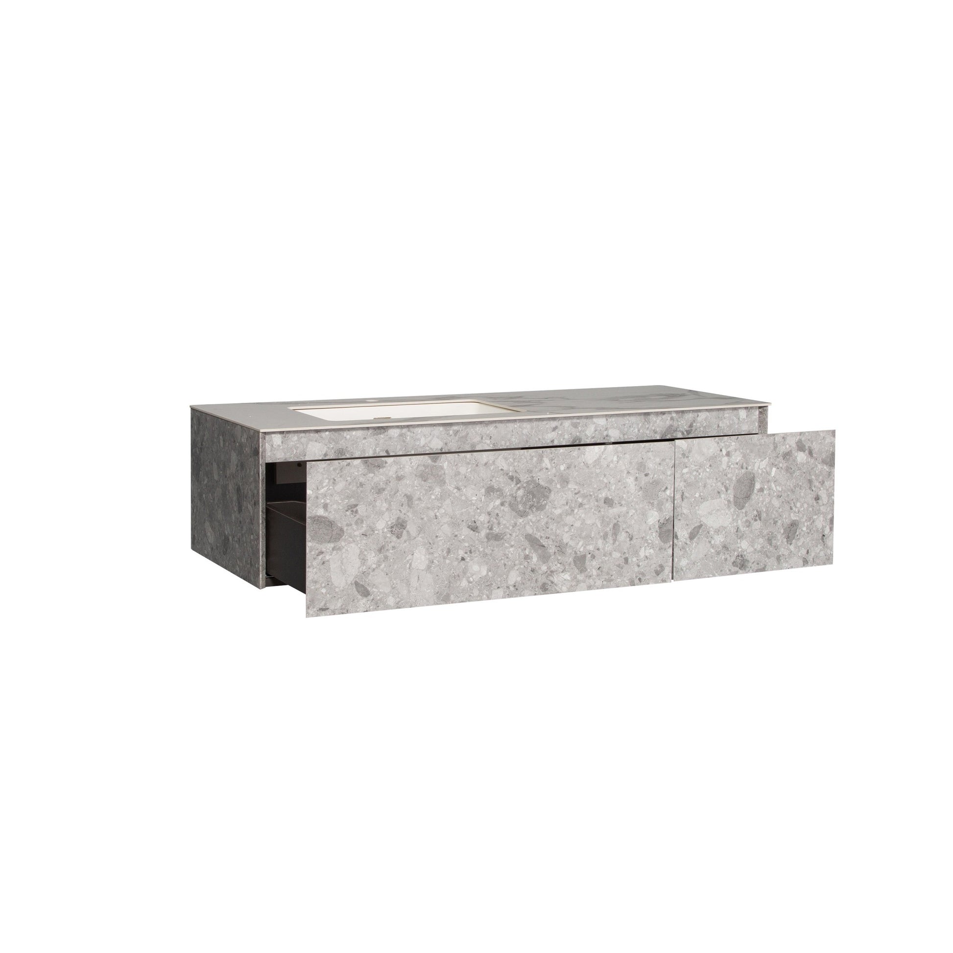 Bathlyn Terazzo Grey 53" Bathroom Vanity