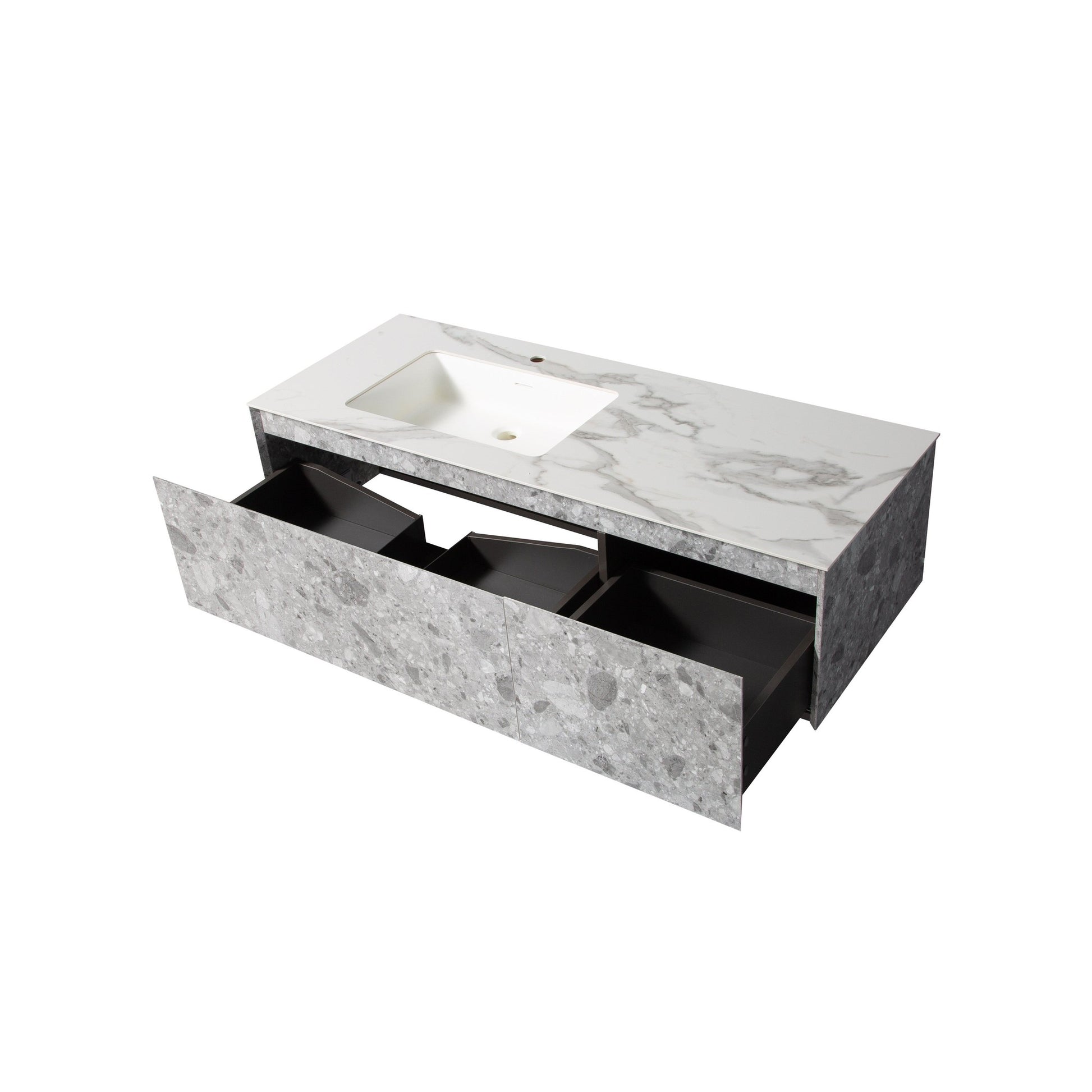 Bathlyn Terazzo Grey 53" Bathroom Vanity