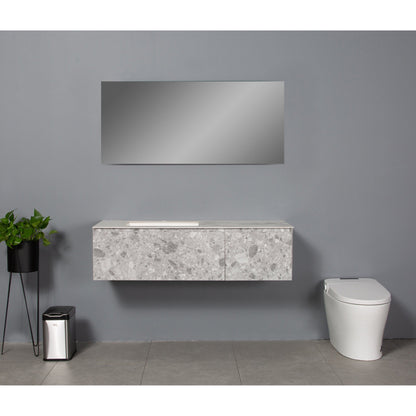 Bathlyn Terazzo Grey 53" Bathroom Vanity