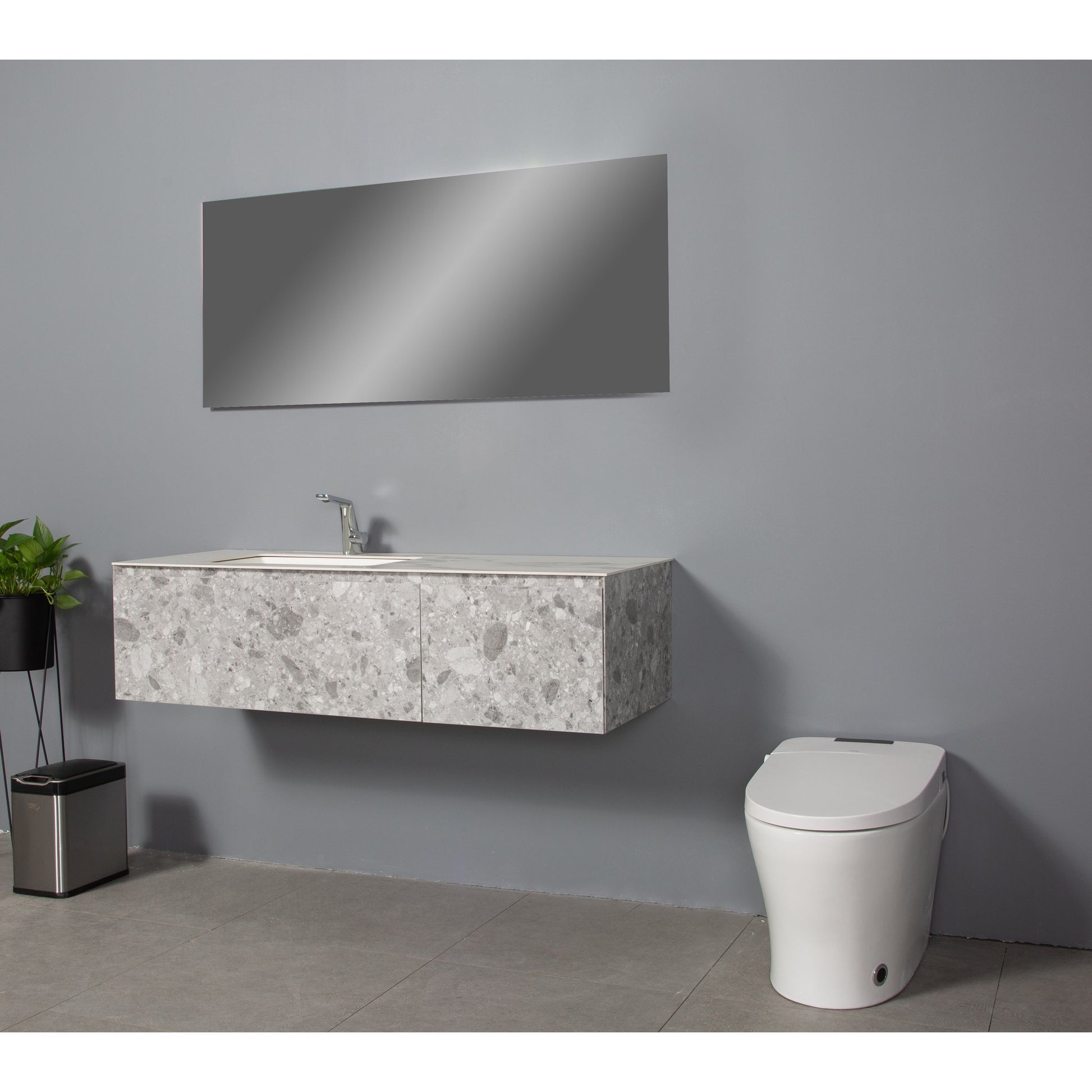 Bathlyn Terazzo Grey 53" Bathroom Vanity
