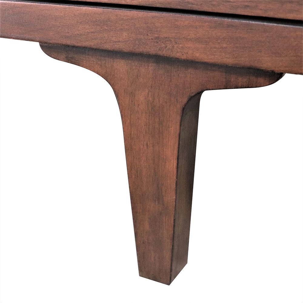 Bellaterra Home 4922-MT1-AQ 49" Dark Cherry Single Sink Vanity With Engineered Stone Top