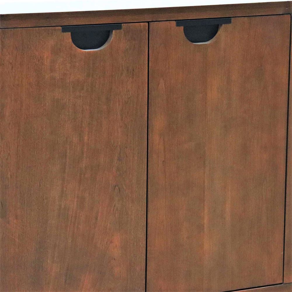 Bellaterra Home 4922-MT1-AQ 49" Dark Cherry Single Sink Vanity With Engineered Stone Top