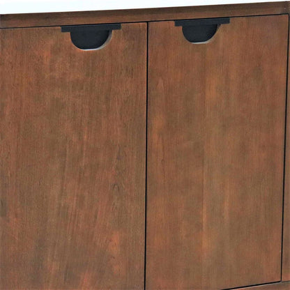 Bellaterra Home 4922-MT1-AQ 49" Dark Cherry Single Sink Vanity With Engineered Stone Top