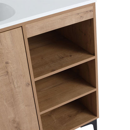 Bellaterra Home 500210-48 48" Neutral Finish Single Sink Vanity