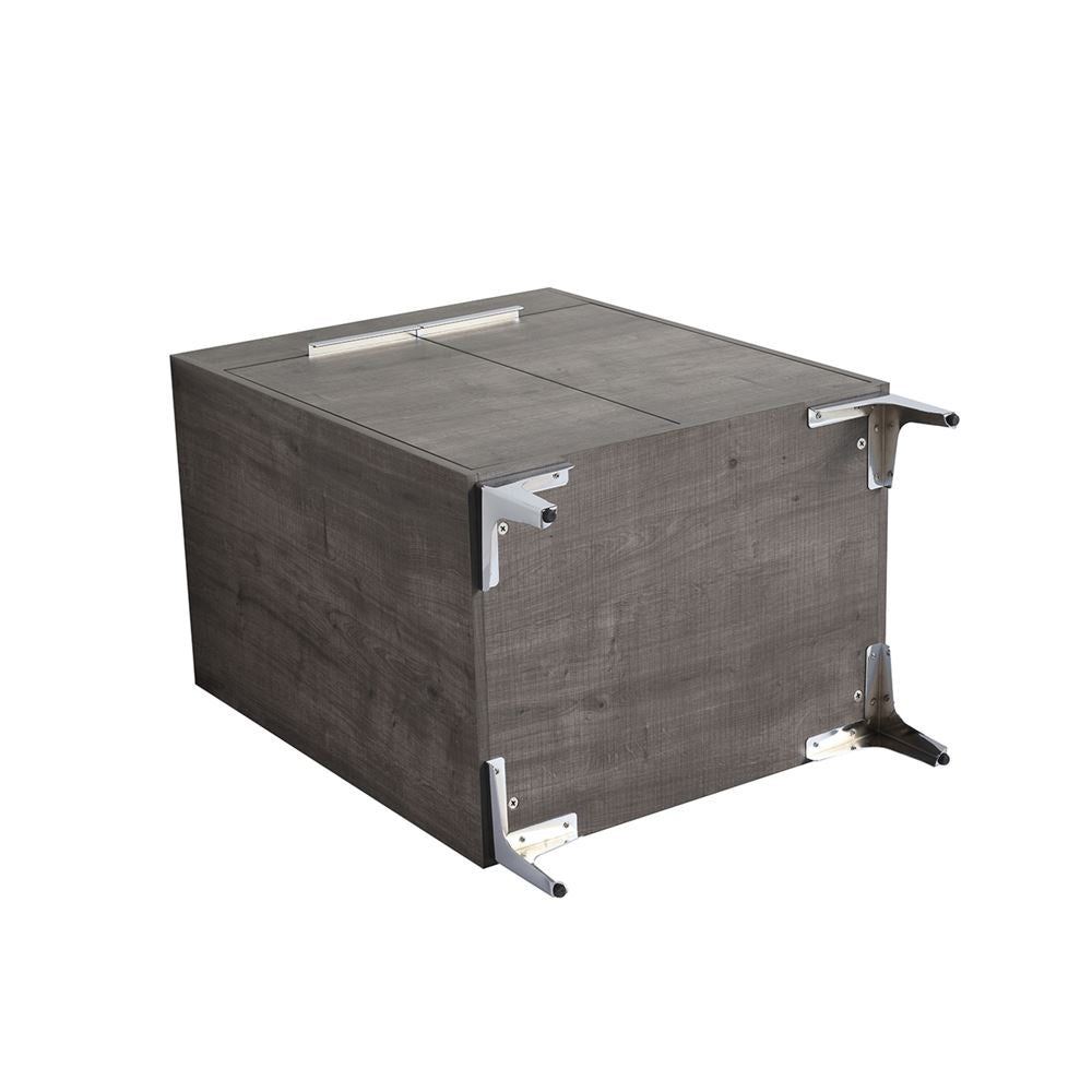 Bellaterra Home 500604-24 24" Gray Oak Single Sink Vanity