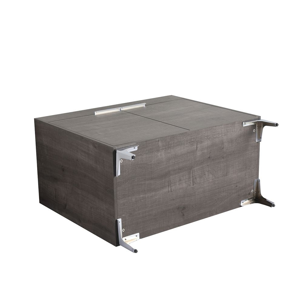 Bellaterra Home 500604-36 36" Gray Oak Single Sink Vanity