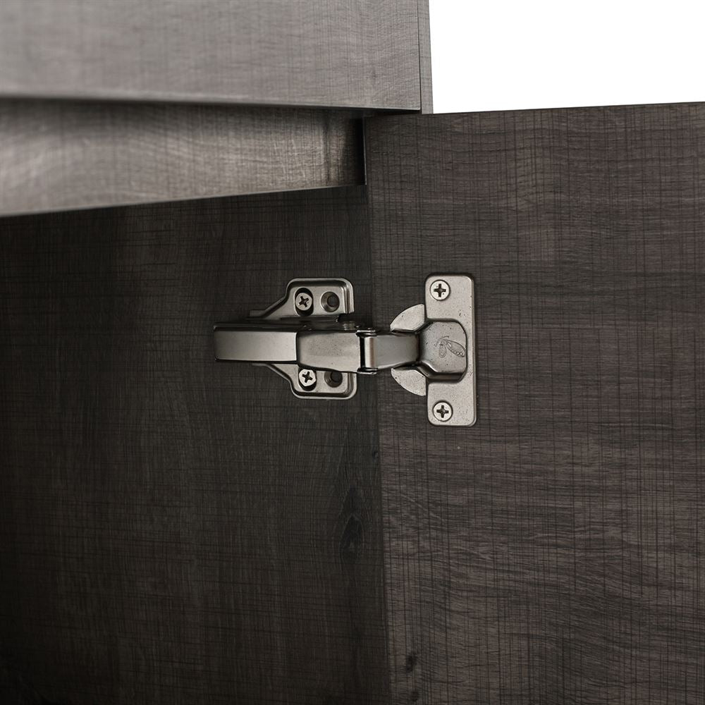 Bellaterra Home 500604-36 36" Gray Oak Single Sink Vanity