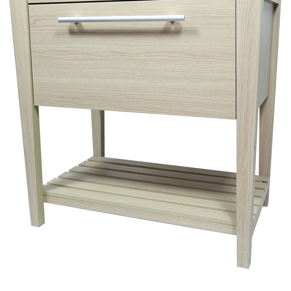 Bellaterra Home 804353V-CO-GY 31" Neutral Finish Single Sink Vanity