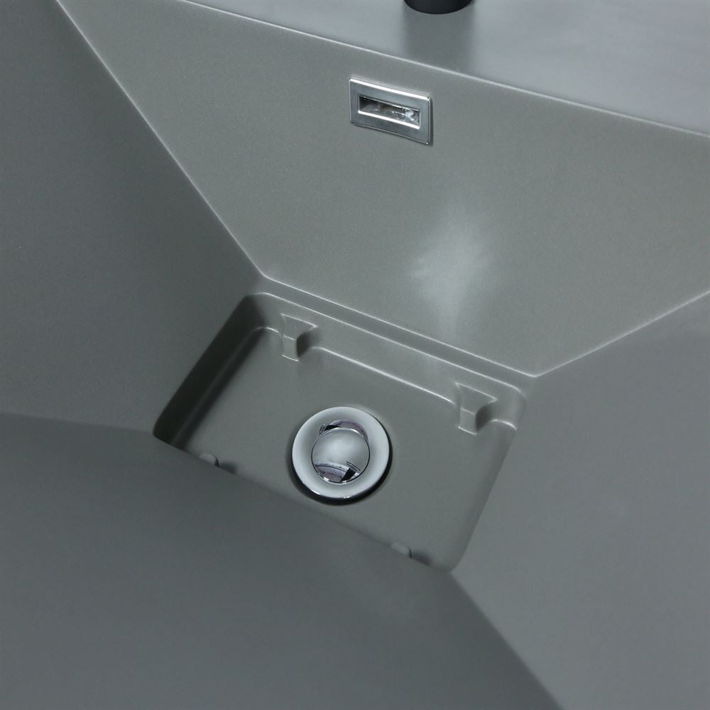 Bellaterra Home 804353V-CO-GY 31" Neutral Finish Single Sink Vanity