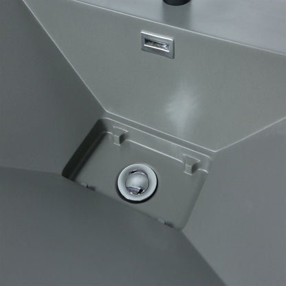 Bellaterra Home 804353V-CO-GY 31" Neutral Finish Single Sink Vanity