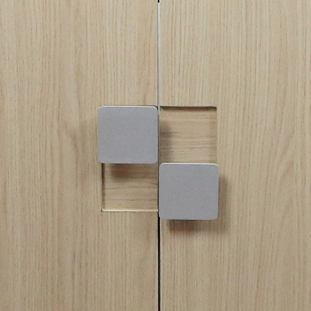 Bellaterra Home 804366V-CO 32" Neutral Finish Single Sink Vanity With White Composite Granite Top