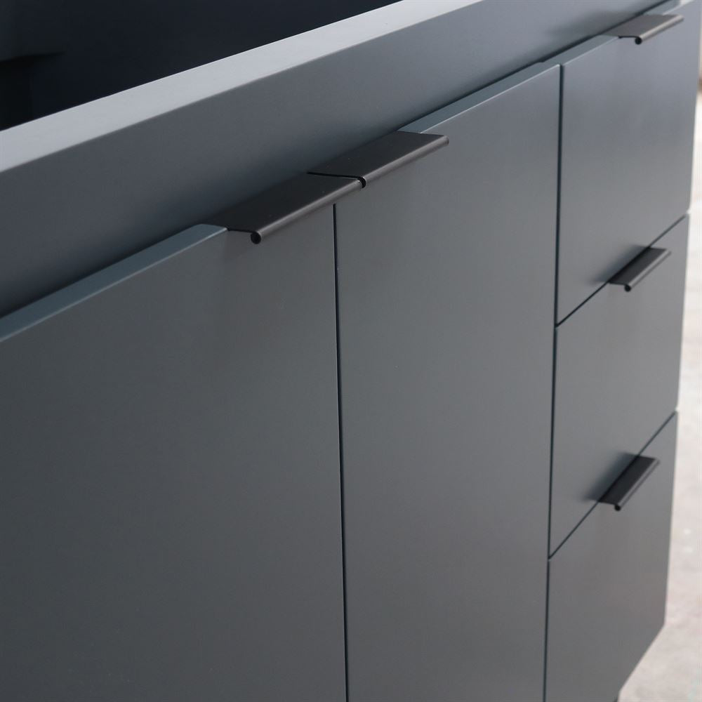 Bellaterra Home G3918-DG-CAB 39" Dark Gray Single Vanity Cabinet