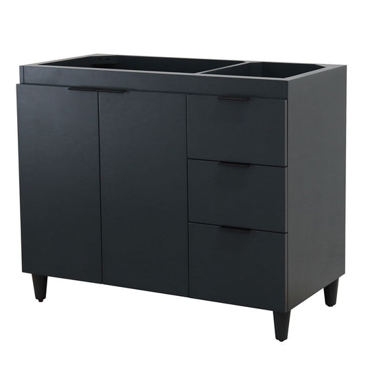 Bellaterra Home G3918-DG-CAB 39" Dark Gray Single Vanity Cabinet