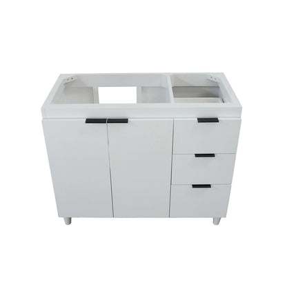 Bellaterra Home G3918-FG-CAB 39" French Gray Single Vanity Cabinet