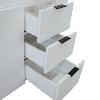 Bellaterra Home G3918-FG-CAB 39" French Gray Single Vanity Cabinet