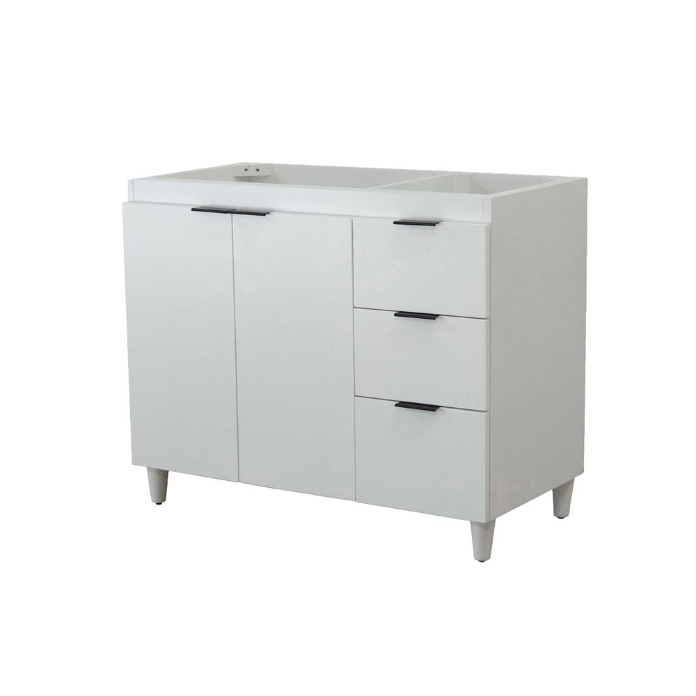 Bellaterra Home G3918-FG-CAB 39" French Gray Single Vanity Cabinet