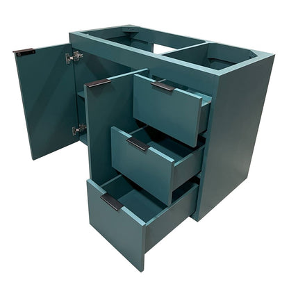 Bellaterra Home G3918-HG-CAB 39" Hunter Green Single Vanity Cabinet