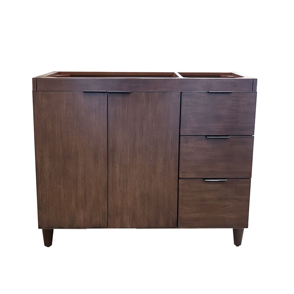 Bellaterra Home G3918-WA-CAB 39" Walnut Single Vanity Cabinet