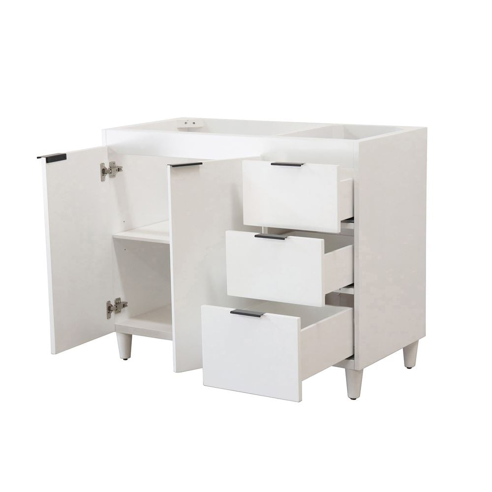 Bellaterra Home G3918-WH-CAB 39" White Single Vanity Cabinet