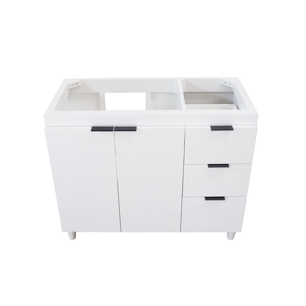 Bellaterra Home G3918-WH-CAB 39" White Single Vanity Cabinet