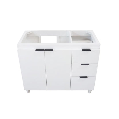 Bellaterra Home G3918-WH-CAB 39" White Single Vanity Cabinet