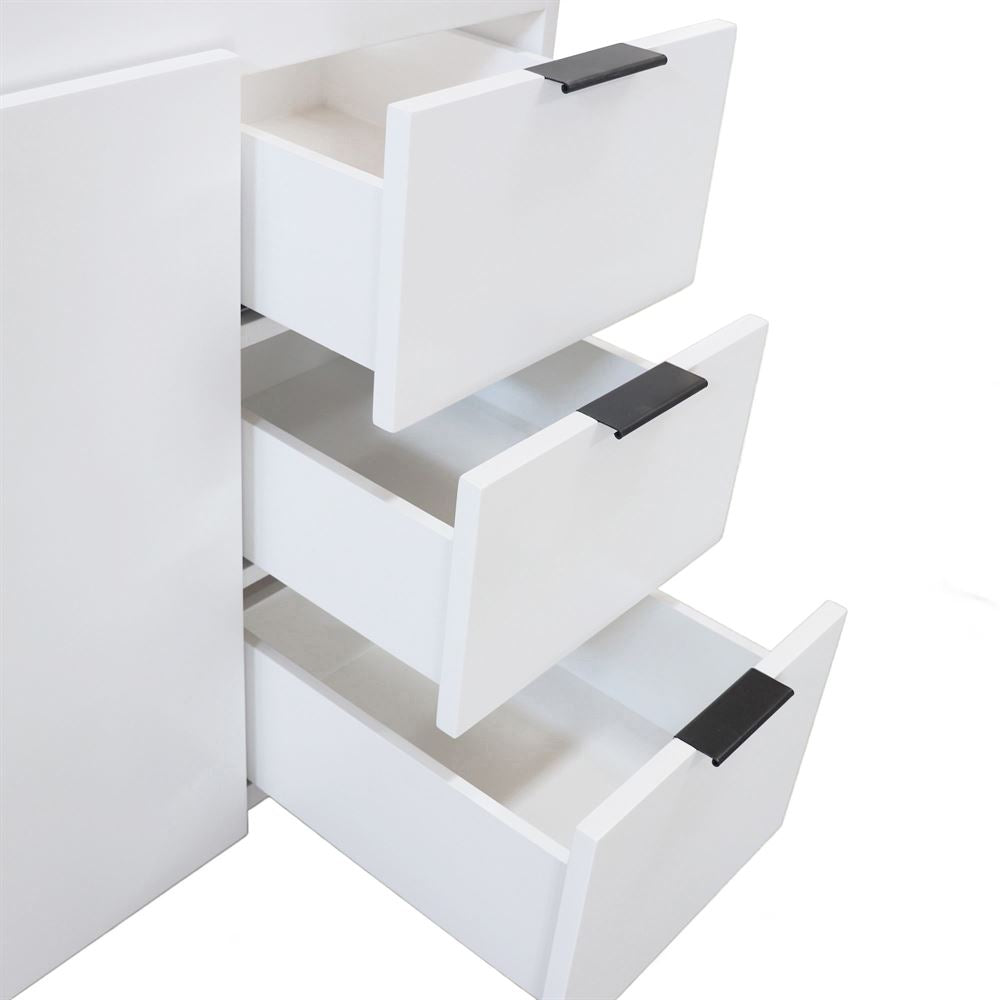 Bellaterra Home G3918-WH-CAB 39" White Single Vanity Cabinet