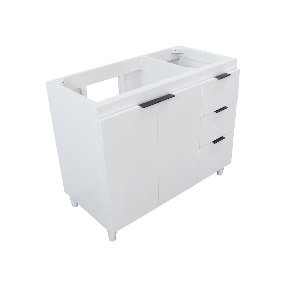 Bellaterra Home G3918-WH-CAB 39" White Single Vanity Cabinet